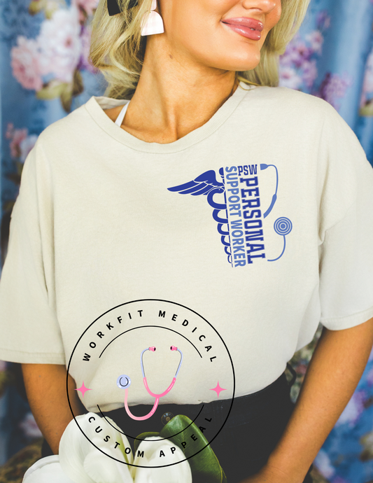 PSW Stethoscope Pocket Tee