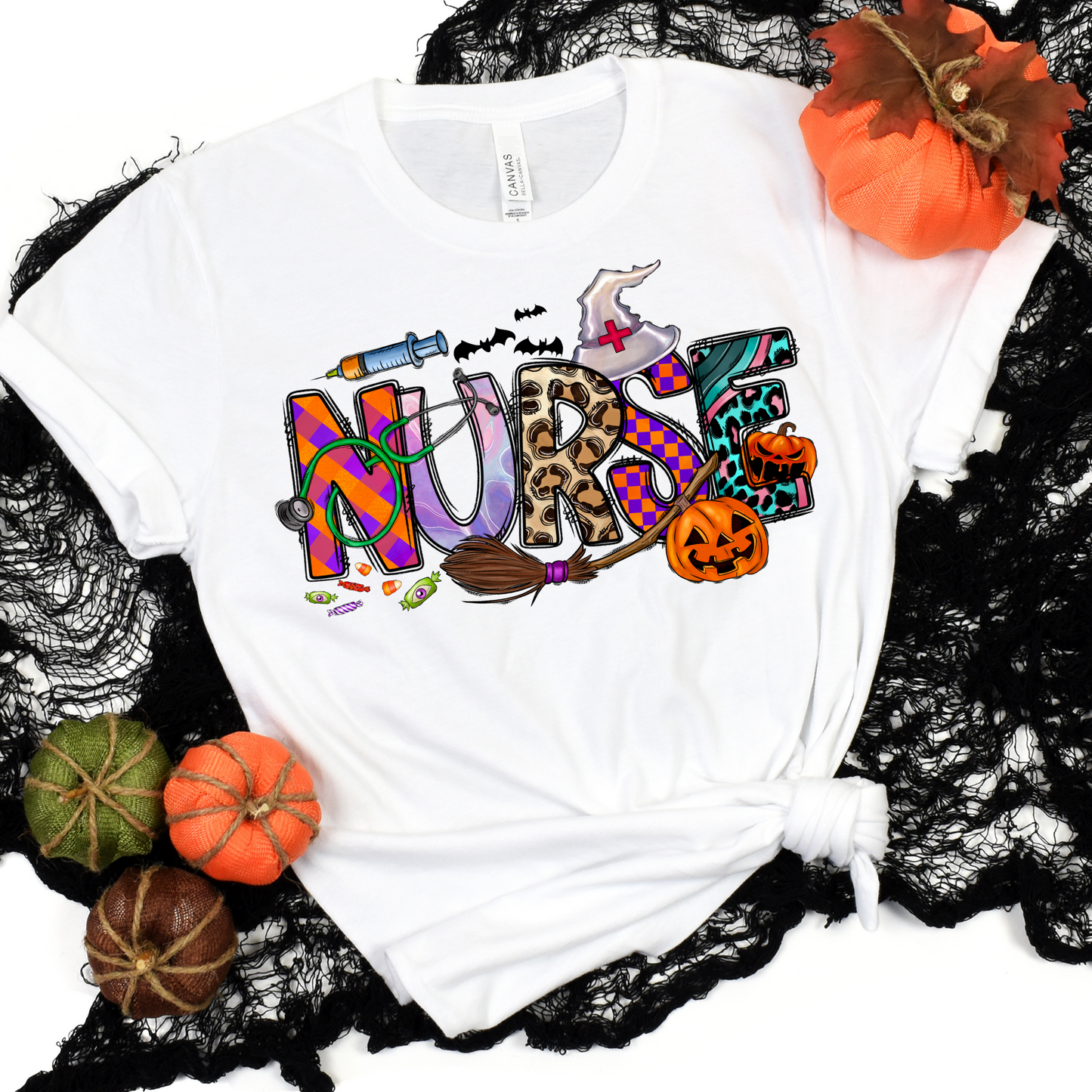 Halloween Nurse Crewnecks