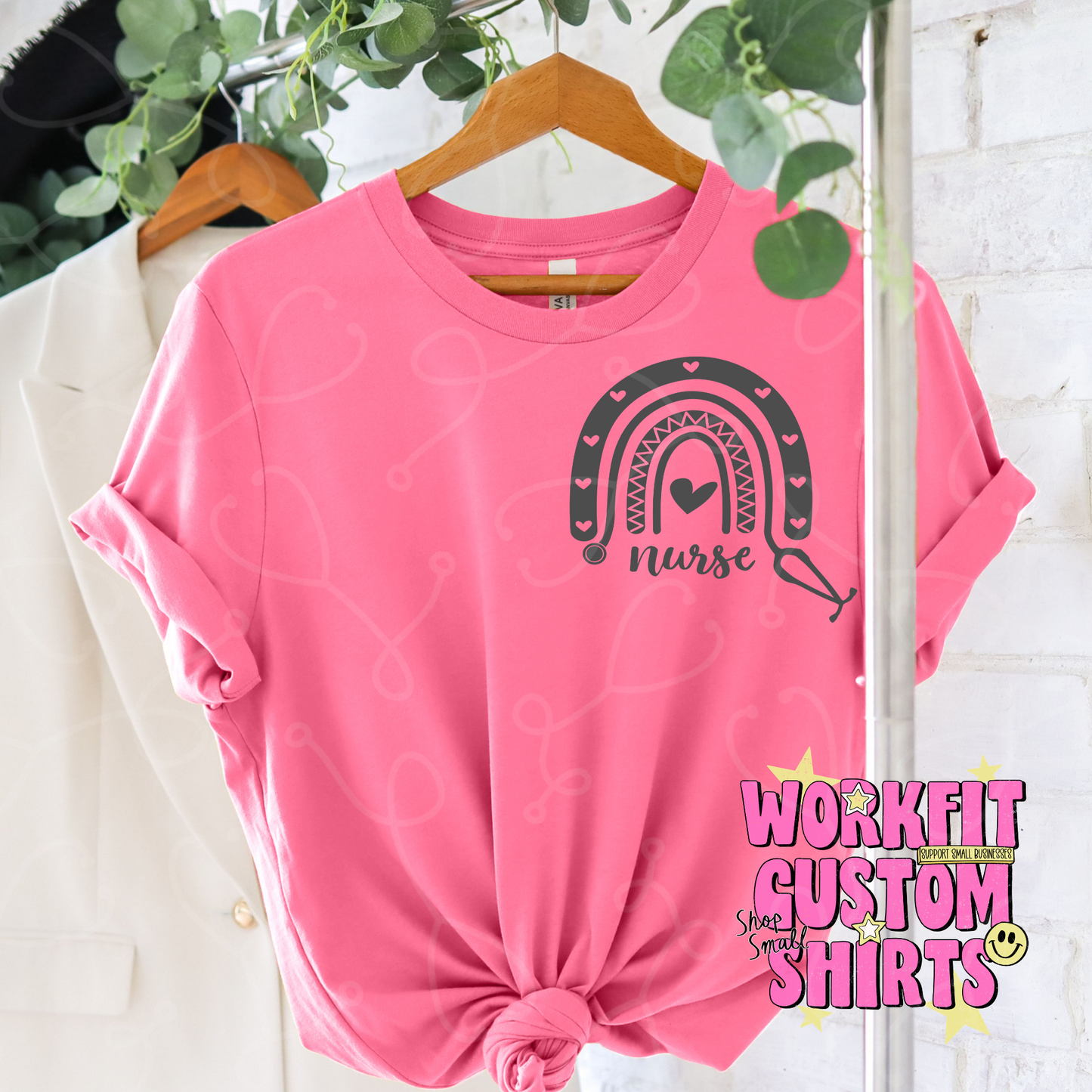 Pink Love a Nurse Tee