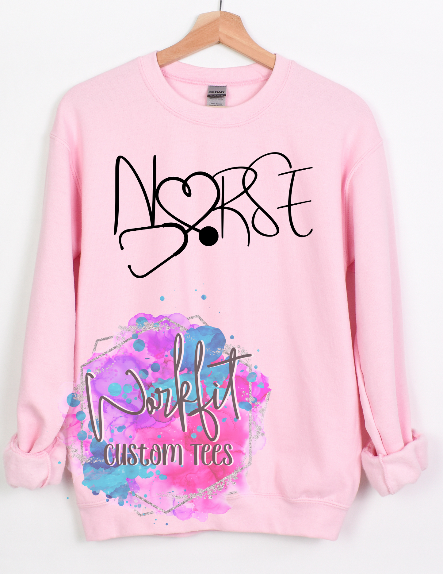 Nurse Street Art Crewneck