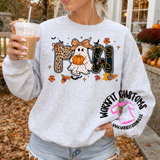 PSW Cutie Ghost Fall Crewneck
