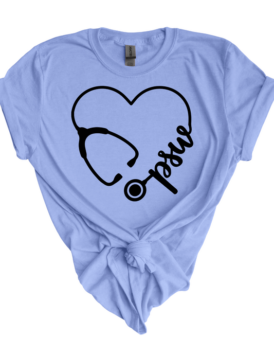 PSW heart stethoscope tee