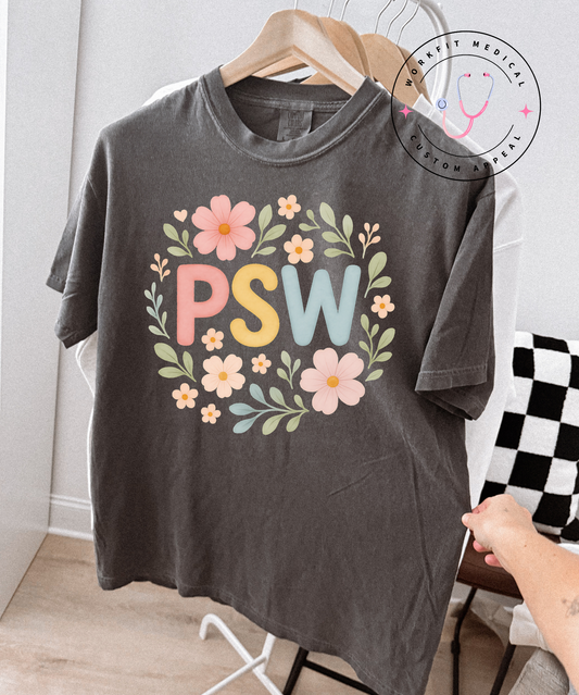 PSW spring floral Tee