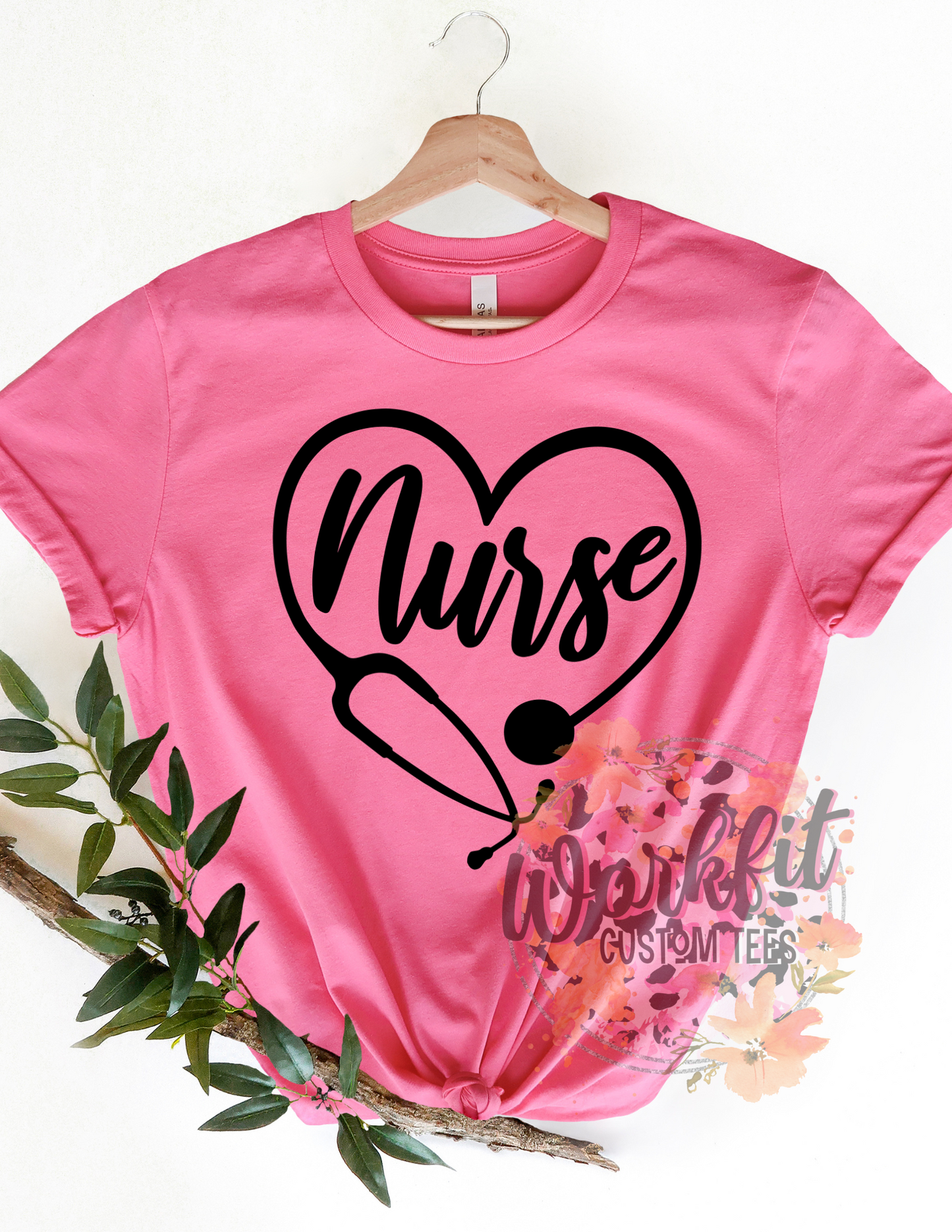 Nurse Heart Stethoscope