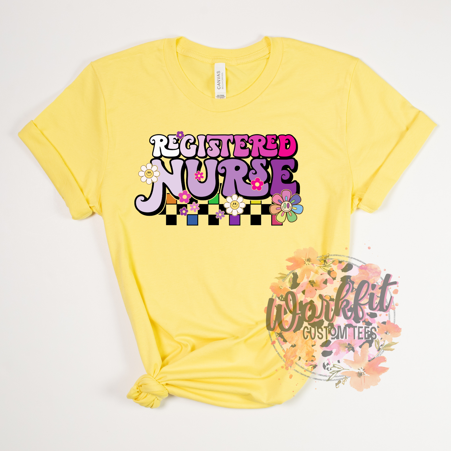 Registered Nurse 2 Tone Tee