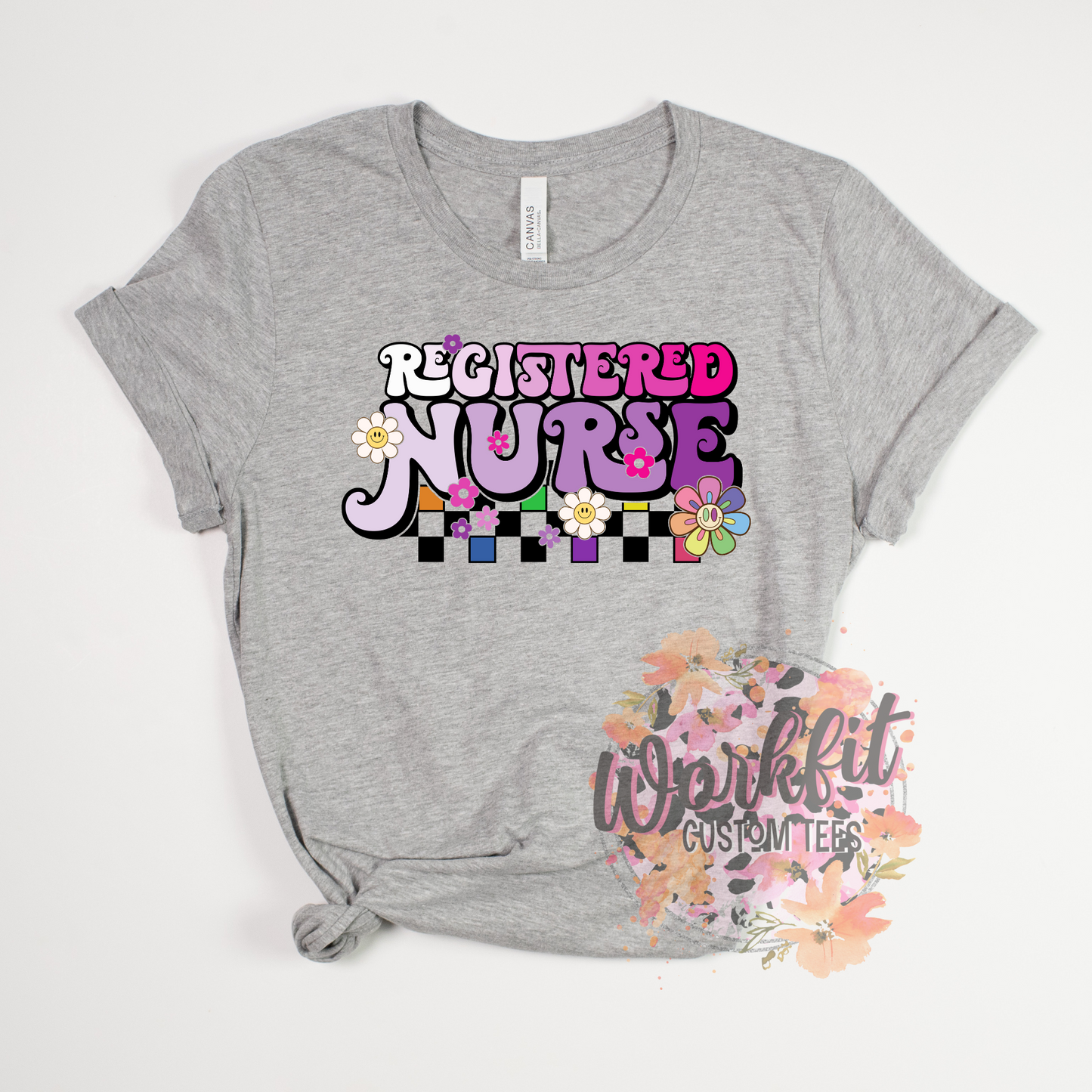 Registered Nurse 2 Tone Tee