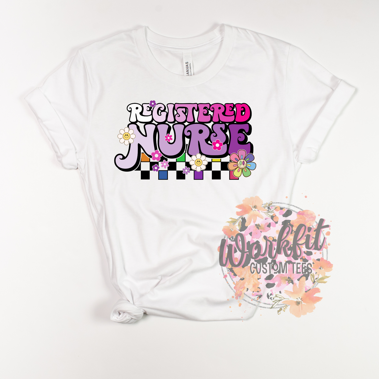 Registered Nurse 2 Tone Tee