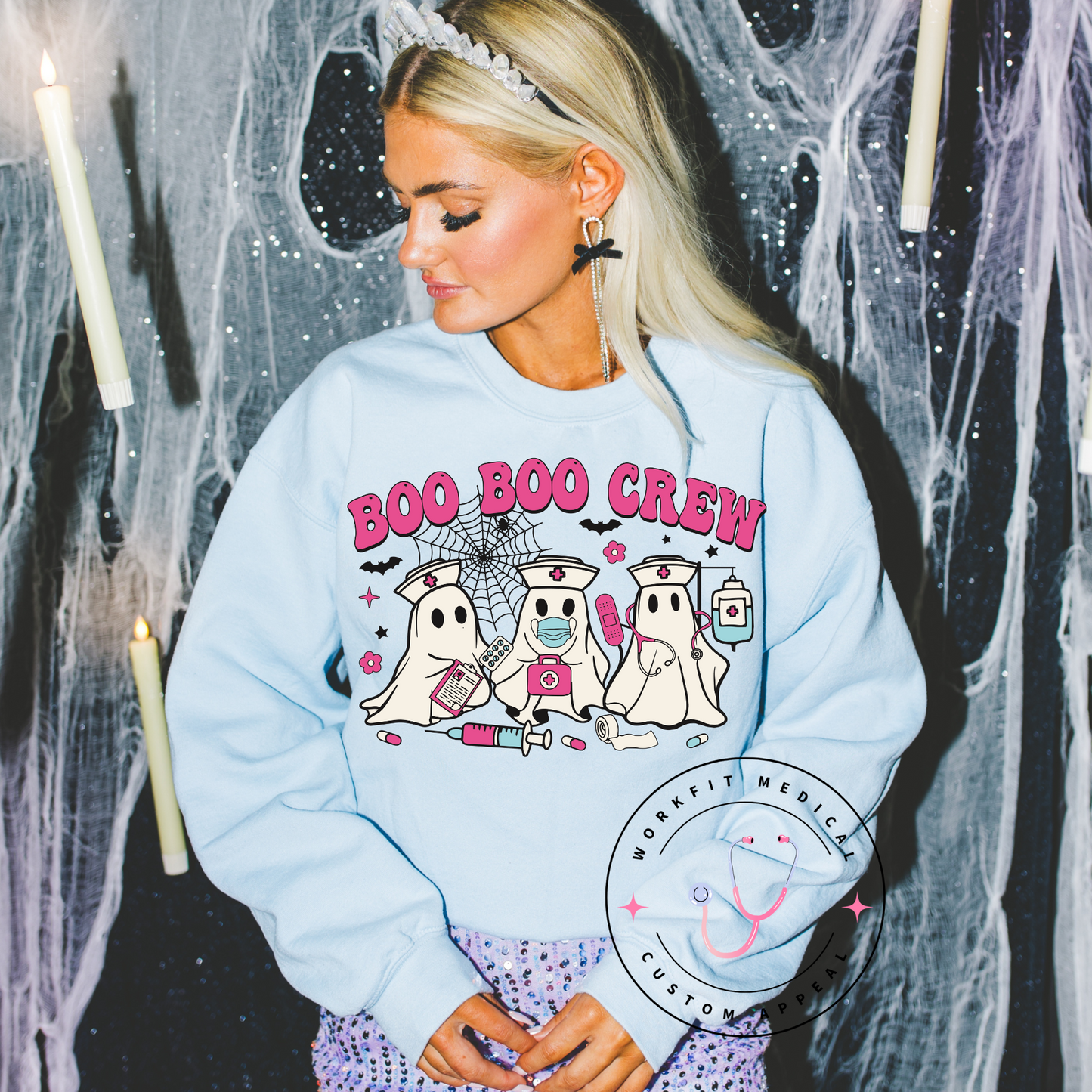 BOO BOO Crew- Sweater