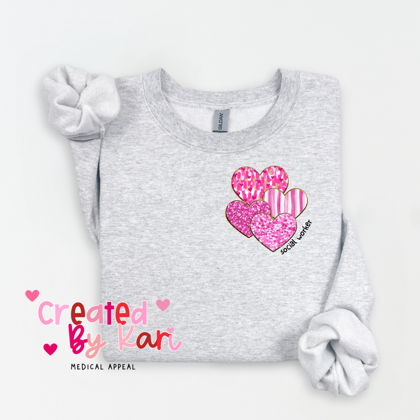 Social Work 4heart Crewneck