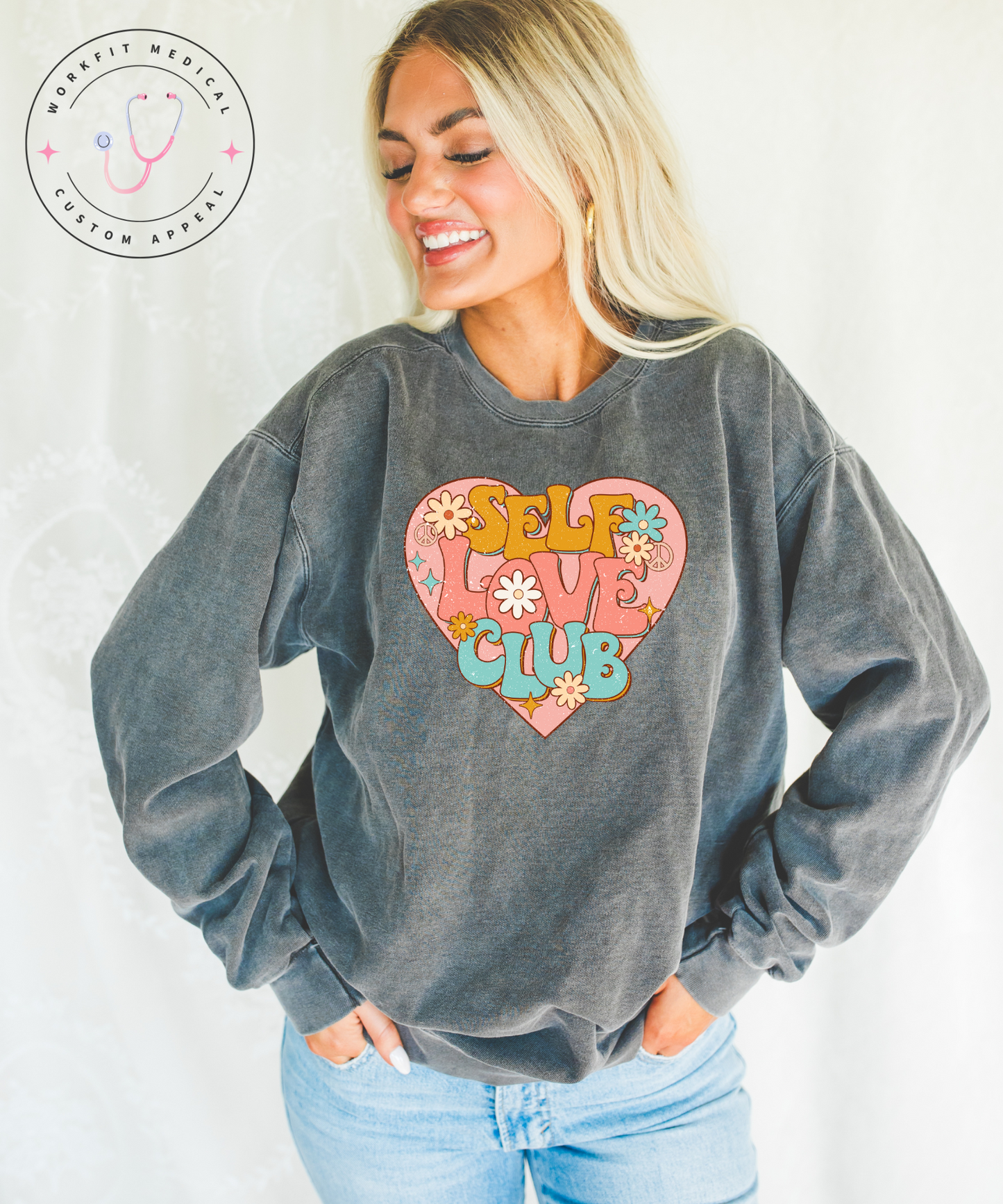 Self Love Club Crewneck