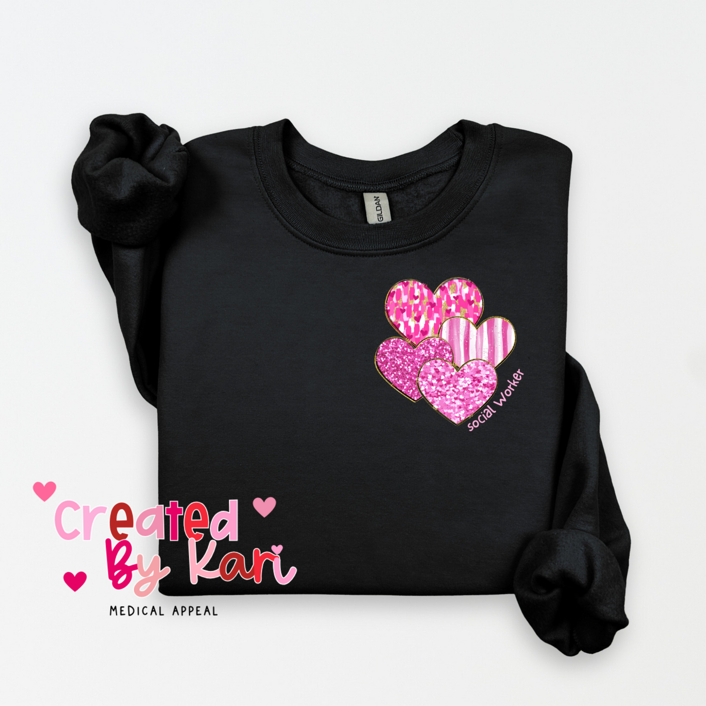 Social Work 4heart Crewneck