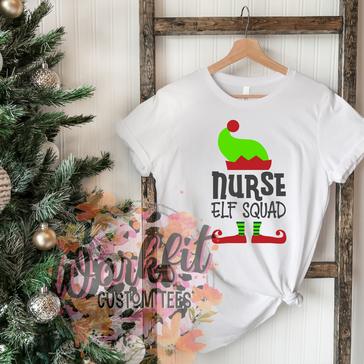 Elf Nurse Squad T-Shirt