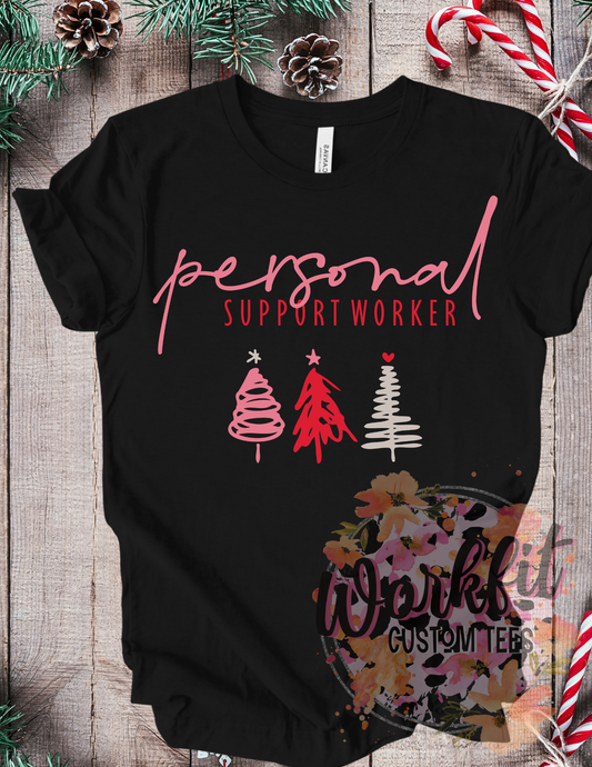 T-Shirt - Medical Christmas - PSW trees