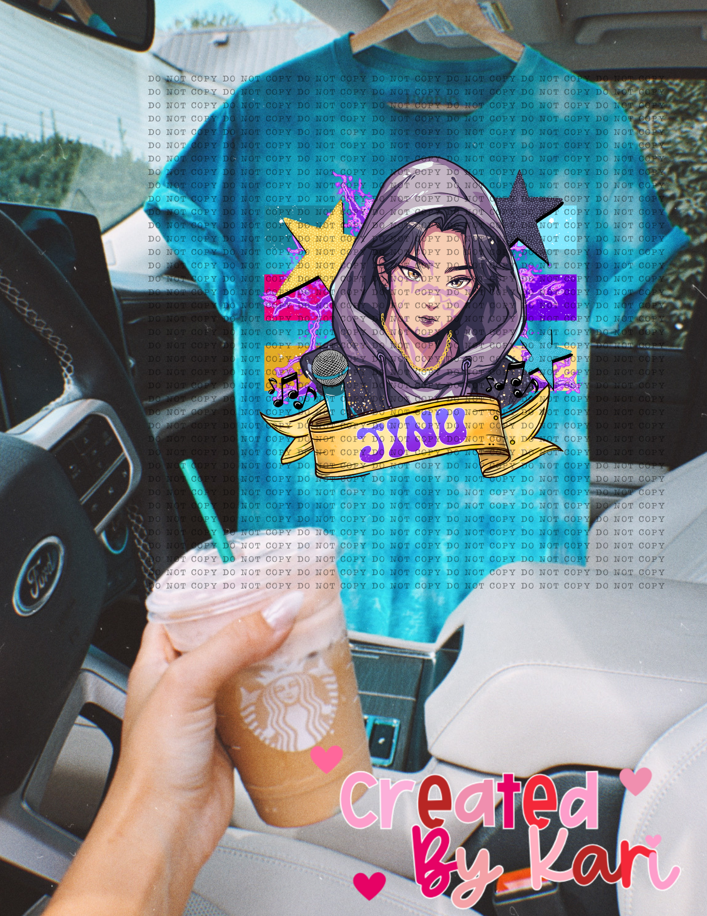 Youth Tie Dye K POP Tees