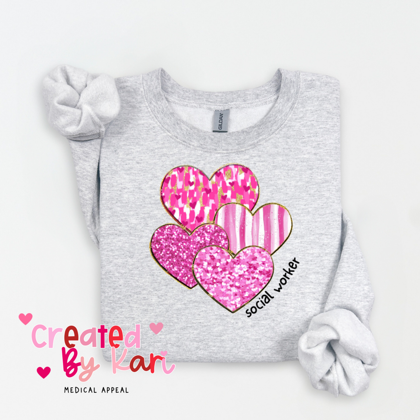 Social Work 4heart Crewneck