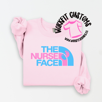 L&D The Nurse Face crewneck