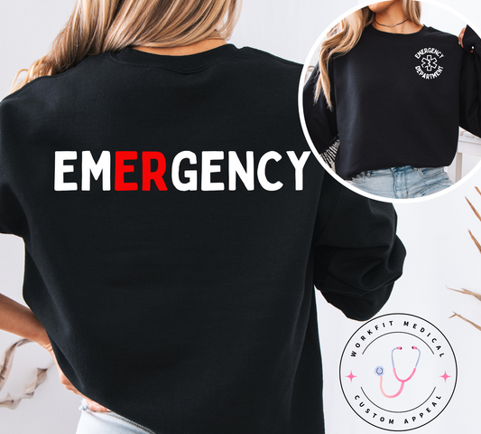 Emergency Nurse Crewnecks