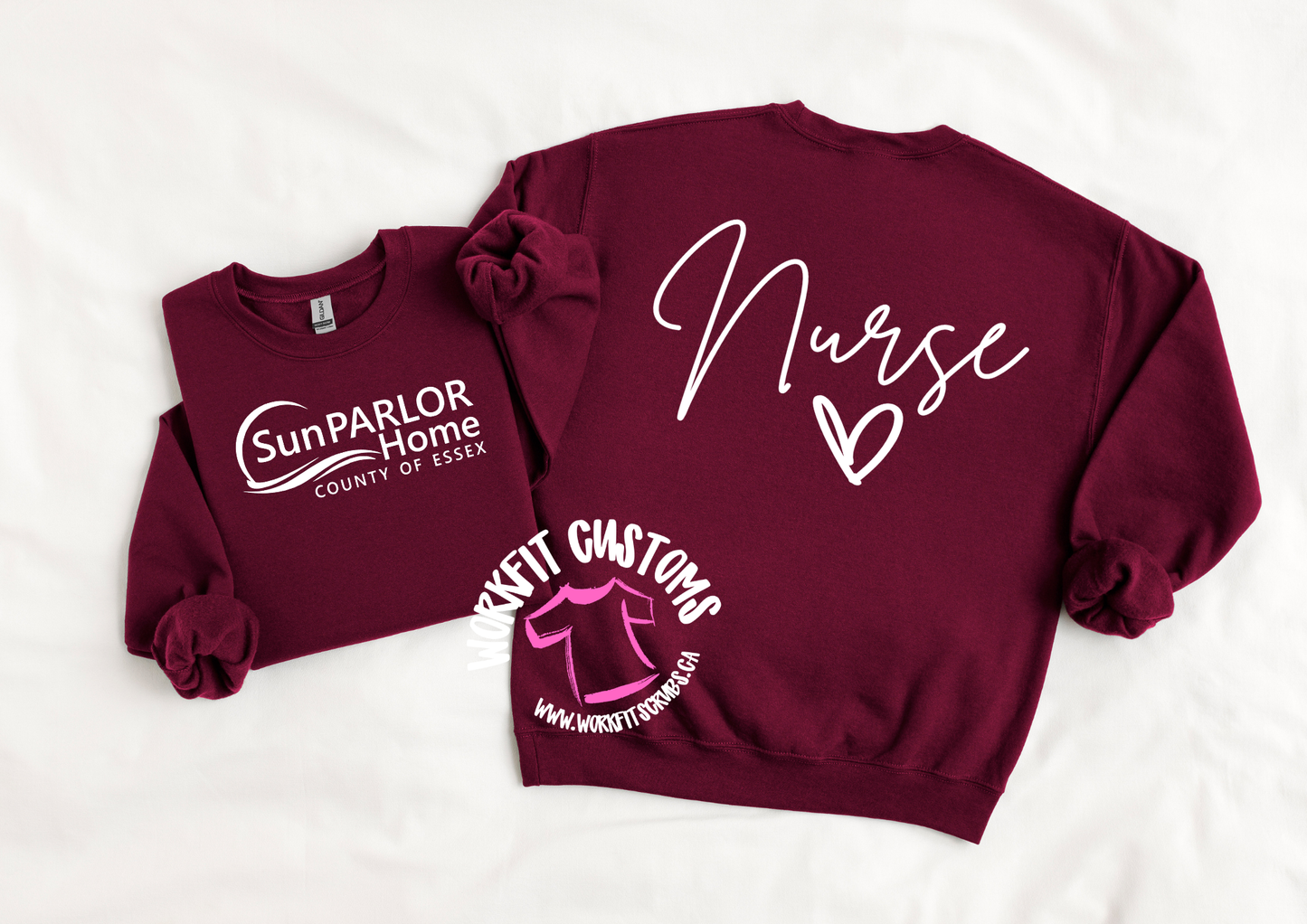 Sun Parlor Nurse Crewnecks