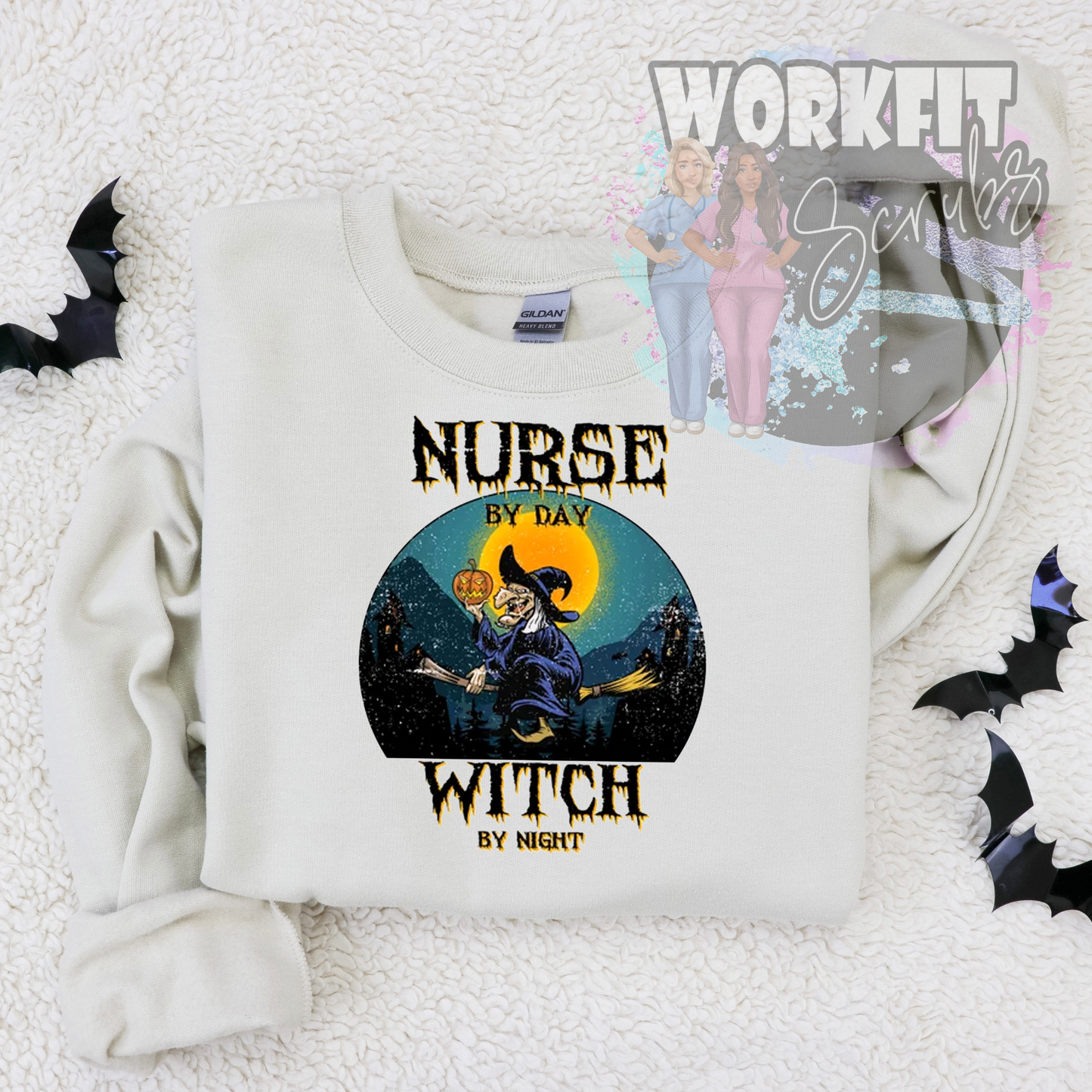 Halloween Nurse Crewnecks