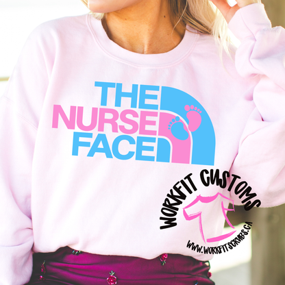L&D The Nurse Face crewneck