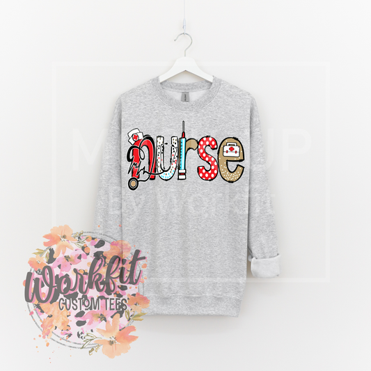Retro Nurse & Needle Crews