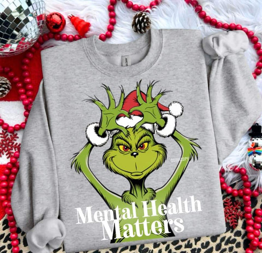 Grinch Holiday MH crewneck