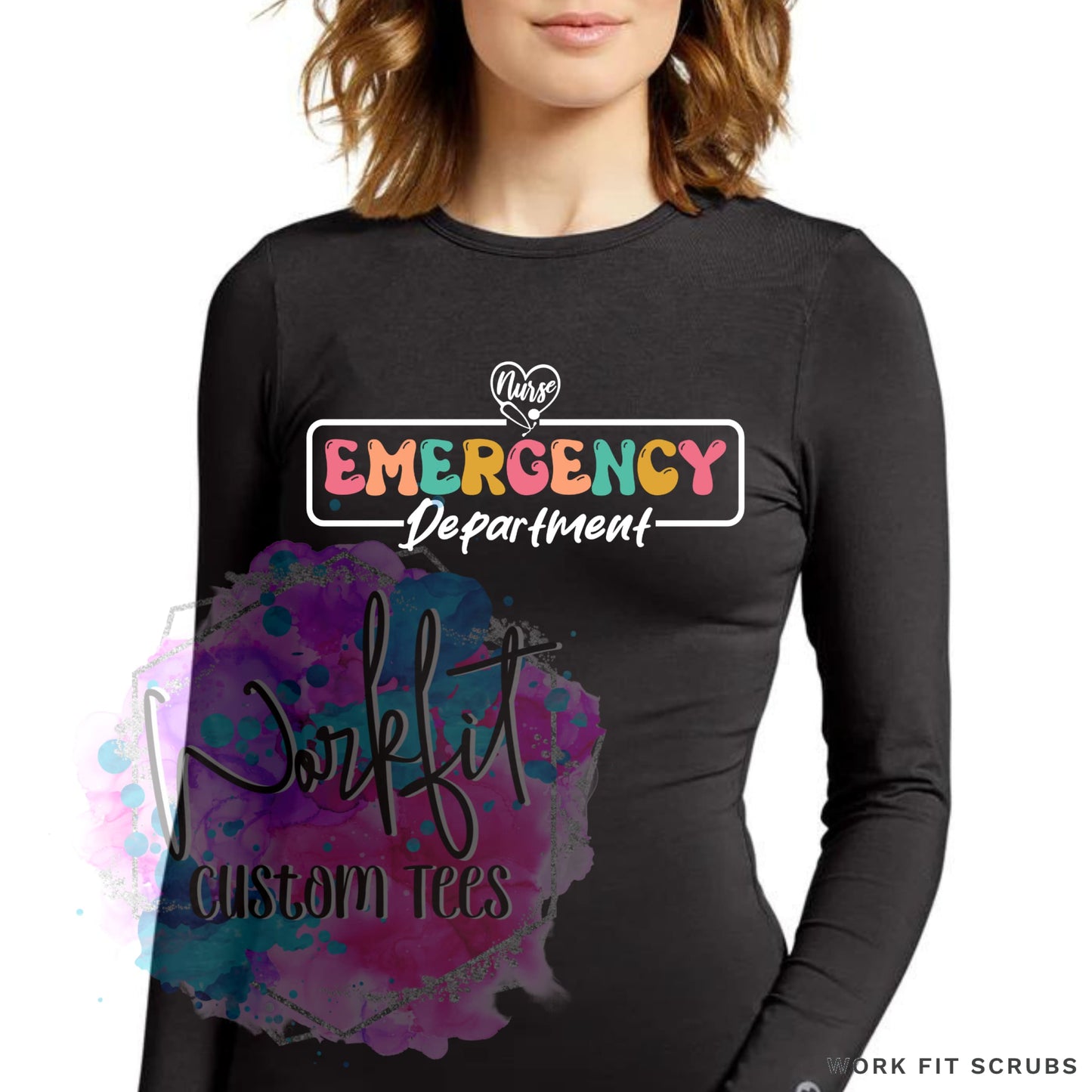 White Cross - Emergency Department Long Sleeve.