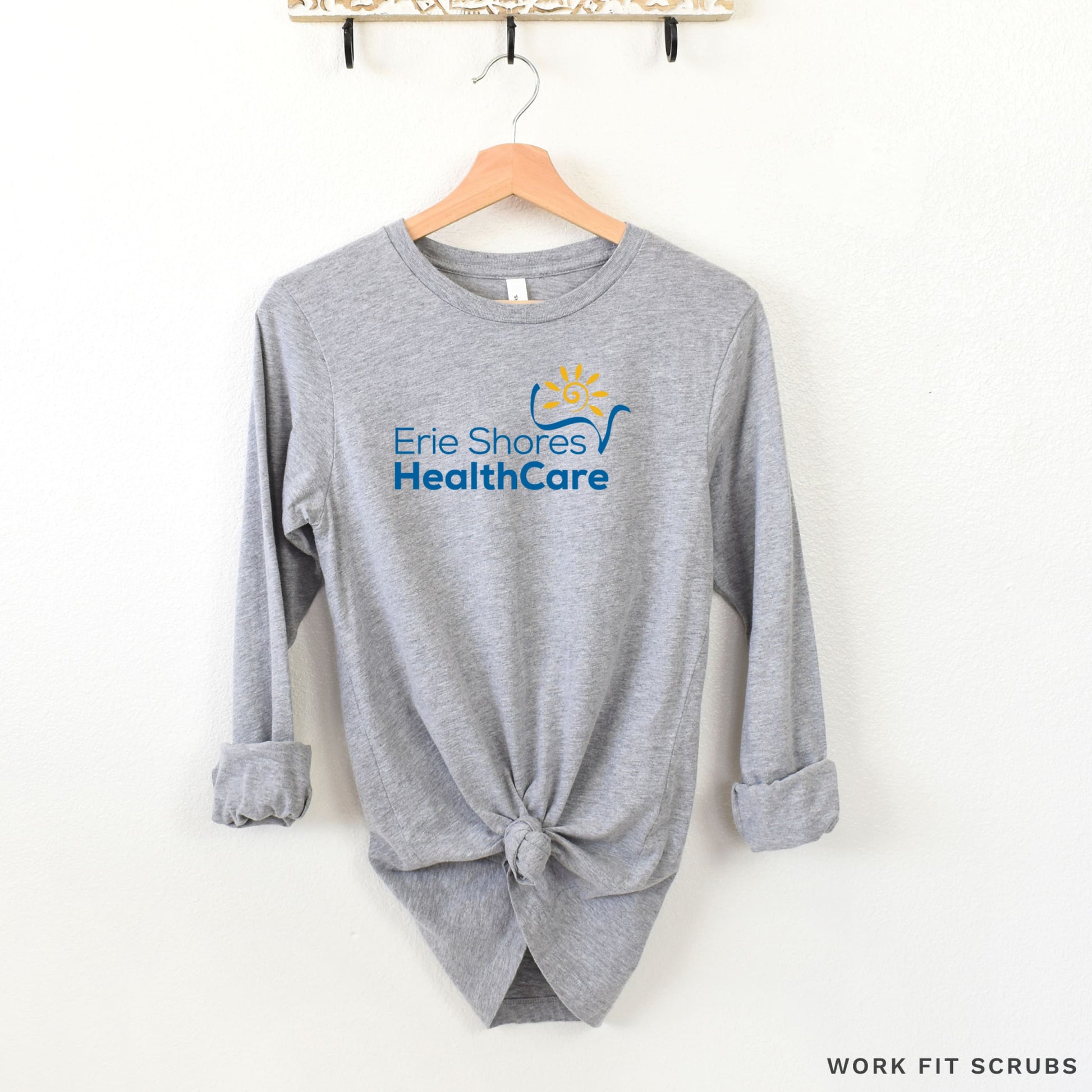 Work Fit Scrubs - Erie Shore Health Care Crewnecks.