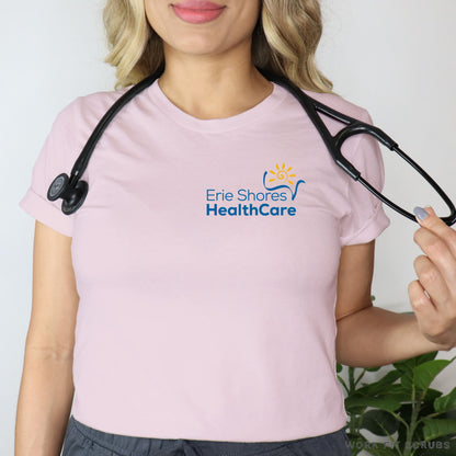 Work Fit Scrubs - Erie Shore Health Care Tee Shirts.